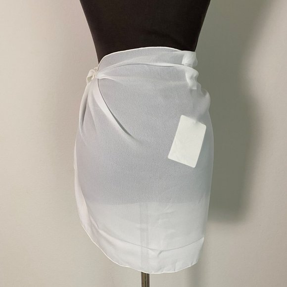 Dotti Swim Dotti Sz Os Sheer Scarf Wrap Around Swim Beach Cover Up